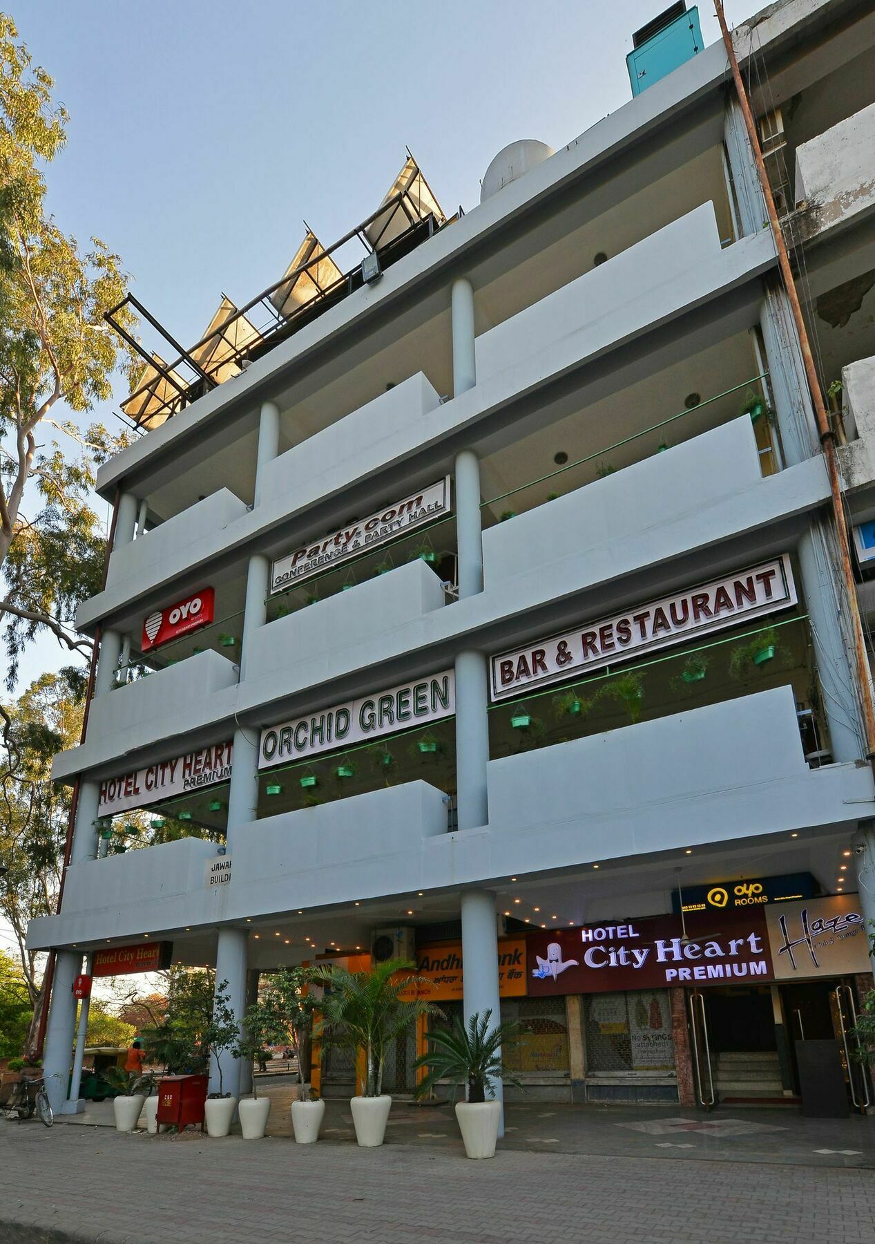 Hotel City Heart Premium Chandīgarh Zewnętrze zdjęcie
